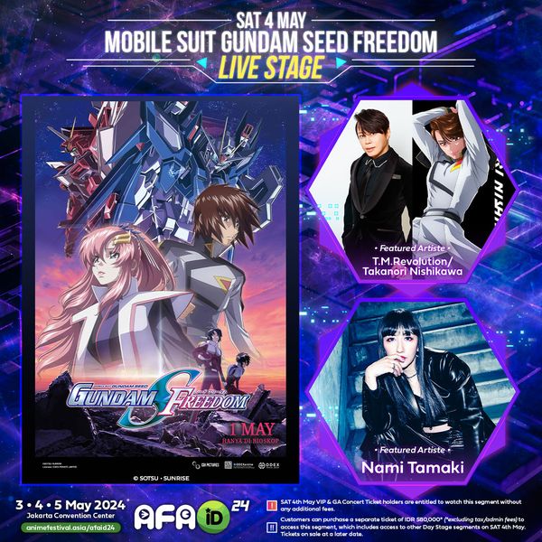 Anime Festival Asia AFA Indonesia 2024 Akan Dimeriahkan Oleh Mobile