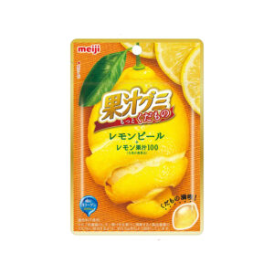 Meiji fruit juice gummy more fruit lemon peel