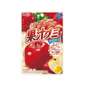 Meiji meiji fruit juice gummy Fuji apple