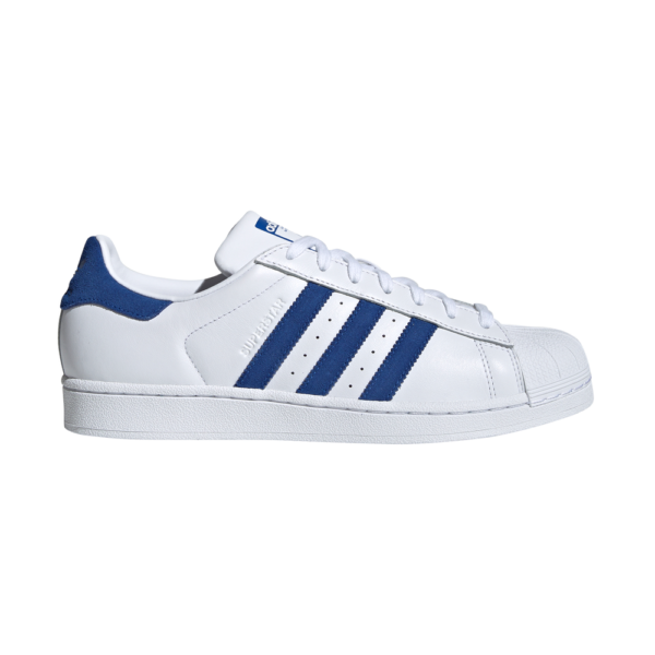 ADIDAS SUPERSTAR WHT/BLU