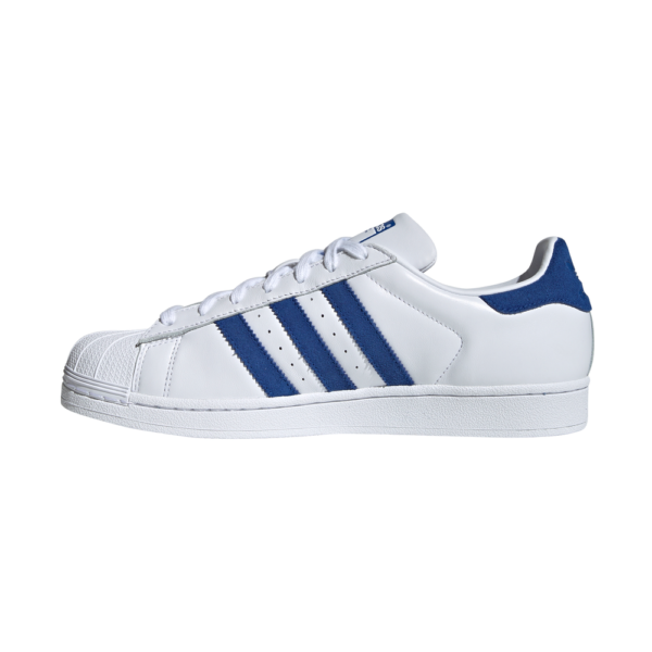 ADIDAS SUPERSTAR WHT/BLU