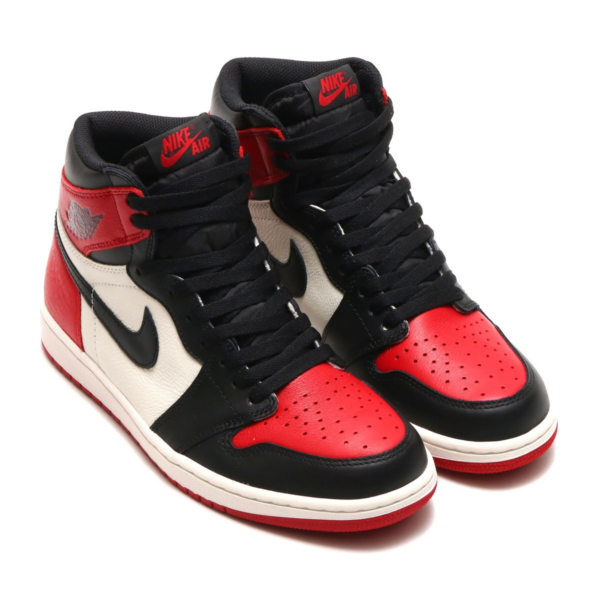 NIKE AIR JORDAN 1 RETRO HIGH OG GYM RED/BLACK-SUMMIT WHITE