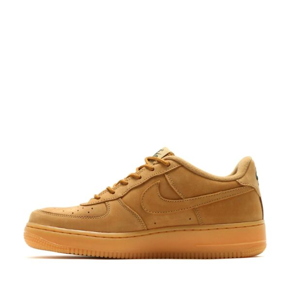 NIKE AIR FORCE 1 '07 WINTER PRM GS FLAX/FLAX-OUTDOOR GREEN-GUM YELLOW