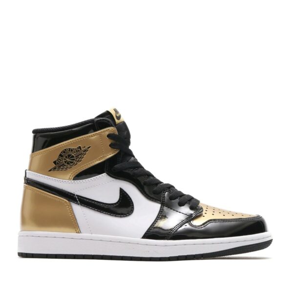 NIKE AIR JORDAN 1 RETRO HIGH OG NRG BLACK/BLACK-METALLIC GOLD-WHITE