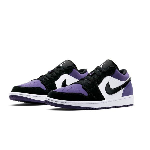 NIKE AIR JORDAN 1 LOW COURT PURPLE