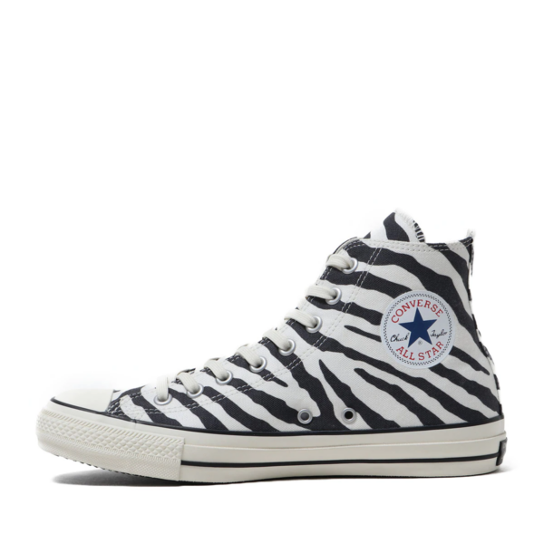 CONVERSE ALL STAR 100 ANIMAL HI ZEBRA