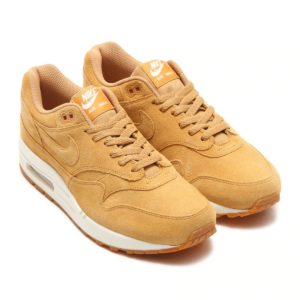 NIKE AIR MAX 1 PREMIUM FLAX/FLAX-SAIL-GUM MED BROWN