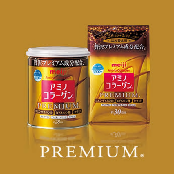 Meiji Amino Collagen Premium Refill 214gr (3 pcs)