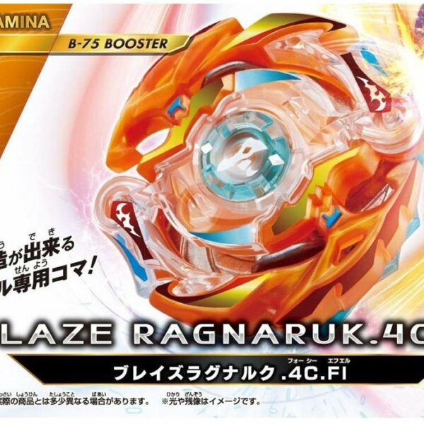 Beyblade Burst B-75 Booster Blaze Ragnarok 4C.F