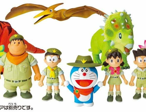 Ania "Movie Doraemon: Nobita's New Dinosaur" - Doraemon & Cue & Mu Piece Set