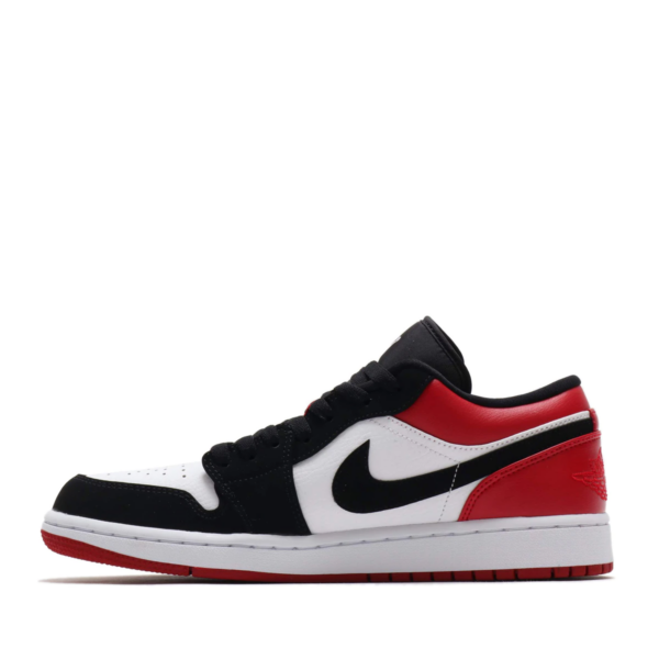 NIKE AIR JORDAN 1 LOW WHITE/BLACK-GYM RED