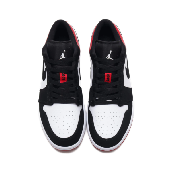 NIKE AIR JORDAN 1 LOW WHITE/BLACK-GYM RED