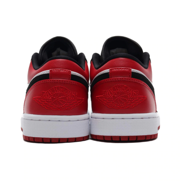 NIKE AIR JORDAN 1 LOW WHITE/BLACK-GYM RED