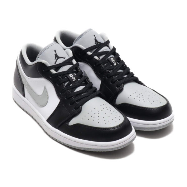 AIR JORDAN 1 LOW BLACK/BLACK-LT SMOKE GREY-WHITE 20SU-S