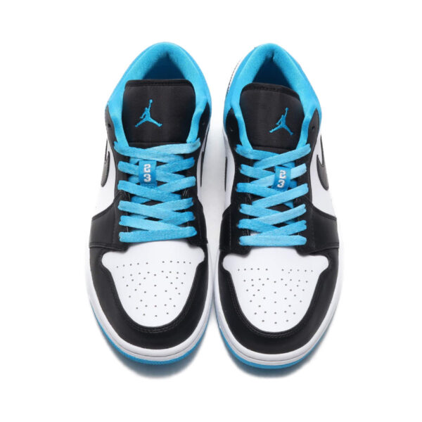 AIR JORDAN 1 LOW SE BLACK/BLACK-LASER BLUE-WHITE 20SU-S