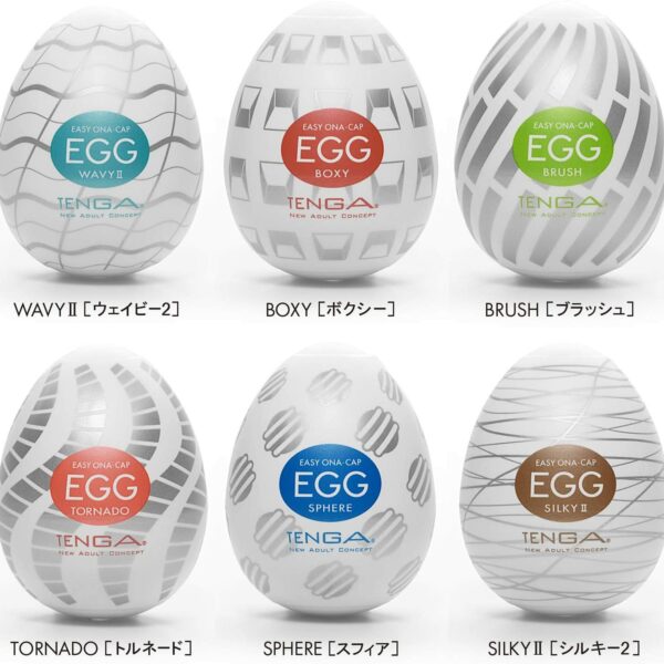 TENGA EGG 6 Standard Package