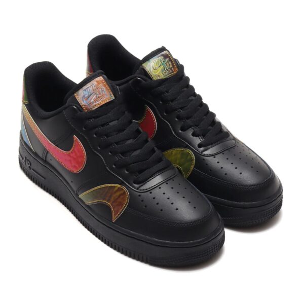 NIKE AIR FORCE 1 '07 LV8 BLACK/MULTI-COLOR-BLACK