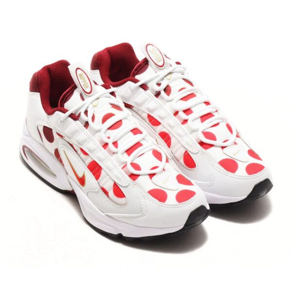 NIKE AIR MAX TRIAX WHITE/UNIVERSITY RED-METALLIC GOLD