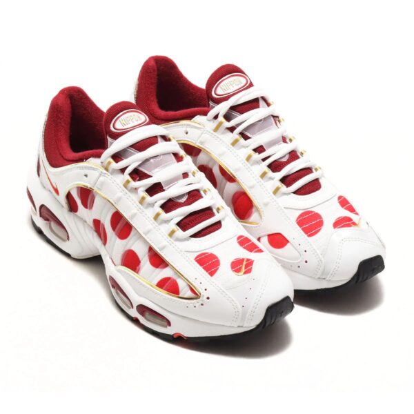 NIKE AIR MAX TAILWIND IV WHITE/UNIVERSITY RED-METALLIC GOLD