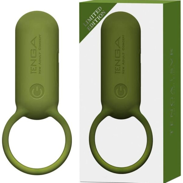 TENGA SVR Rechargable Vibrator Forest Khaki