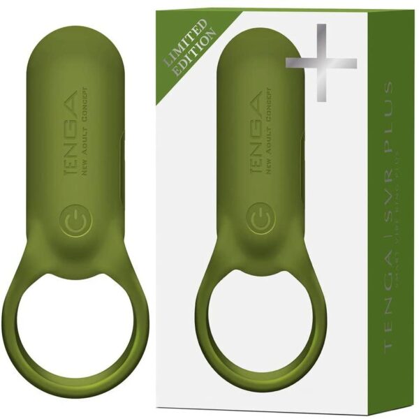 TENGA SVR + Rechargable Vibrator Forest Khaki