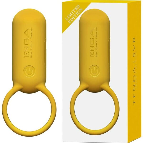 TENGA SVR Rechargable Vibrator Canyon Yellow