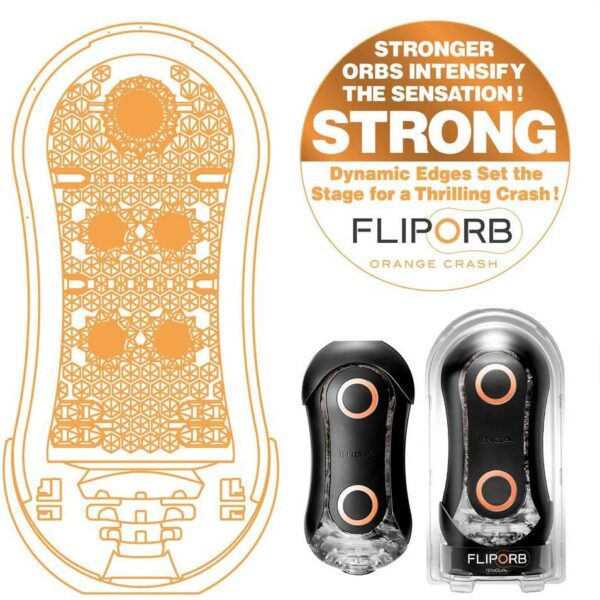 TENGA Flip Orb Strong Orange Crash