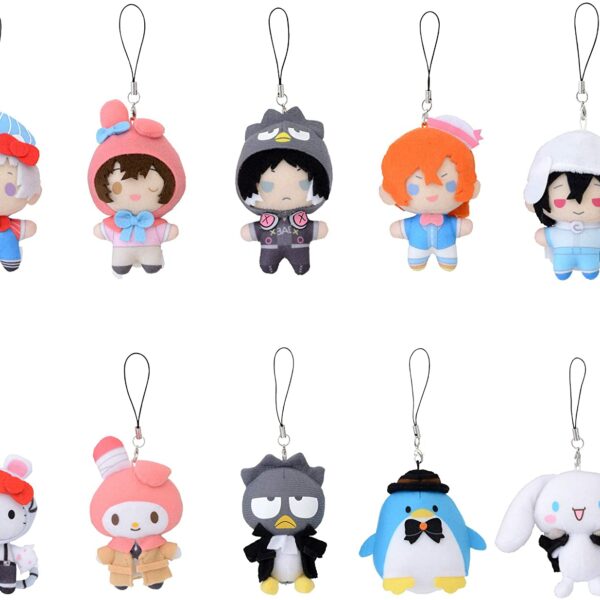 Bungo Stray Dogs x Sanrio Characters Petite Sewing Mascot Box