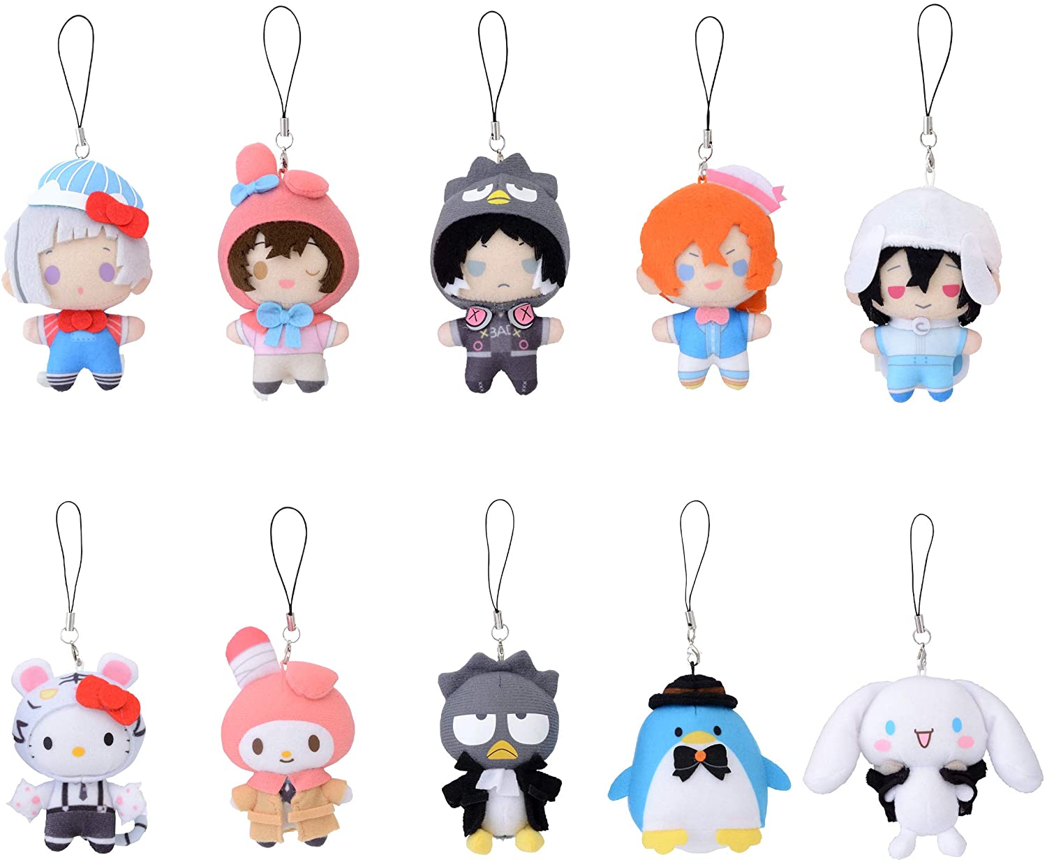 Bungo Stray Dogs x Sanrio Characters Petite Sewing Mascot Box - TITIP JEPANG