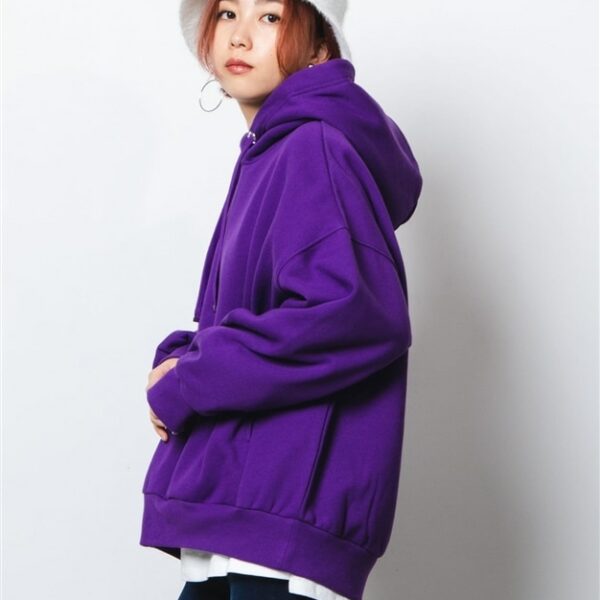 WEGO Wide Loose Parka (Purple)