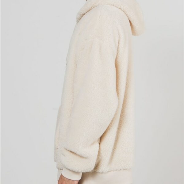 WEGO Shaggy Boa Pull Parka (L Beige)