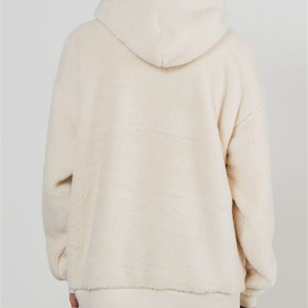 WEGO Shaggy Boa Pull Parka (L Beige)