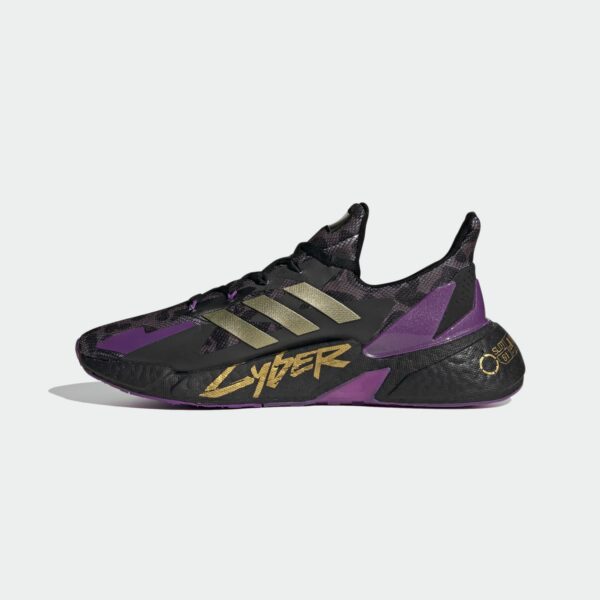 ADIDAS X9000L4 CYBERPUNK 2077 (Core Black / Gold Metallic)