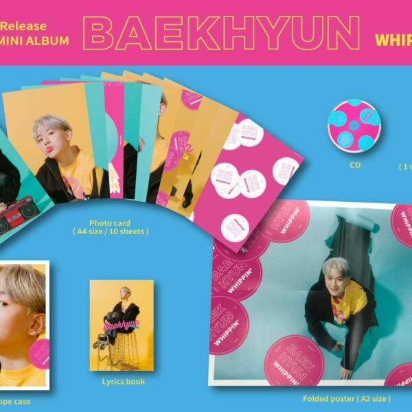 [CD] Baekhyun 1st Japan Mini Album (WHIPPIN' Ver.)