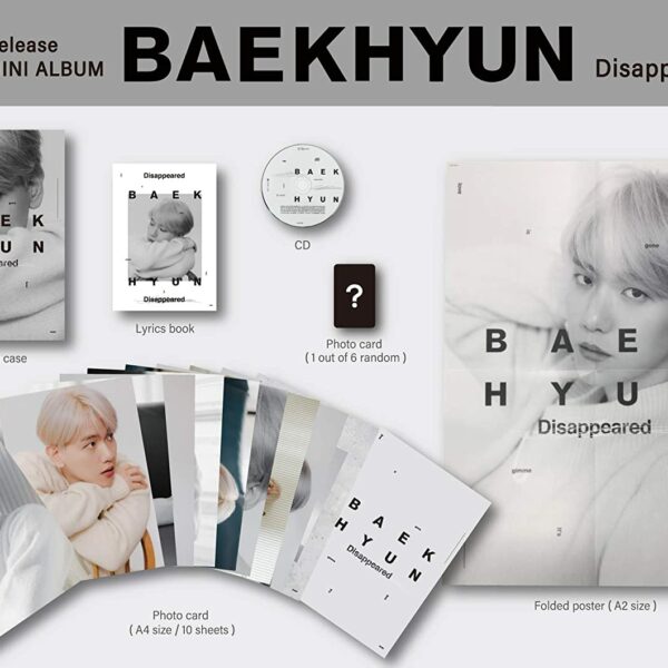 [CD] Baekhyun 1st Japan Mini Album (Disappeared Ver.)