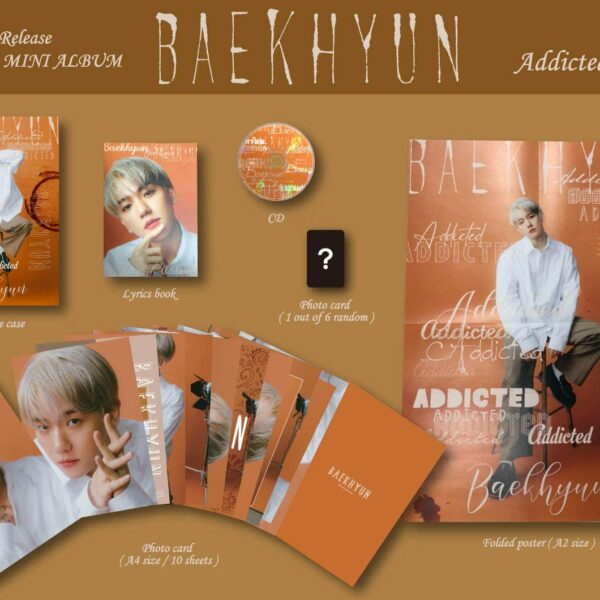 [CD] Baekhyun 1st Japan Mini Album (Addicted Ver.)