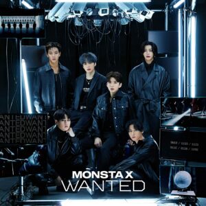 [CD] Monsta X - WANTED: regular edition first press (Include CD + trading card) (privilege: with postcard)