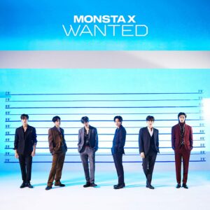 [CD] Monsta X - WANTED First Press Limited Edition B (Include CD + Another Jacket) (LP Size Jacket) (Bonus: Postcard included)