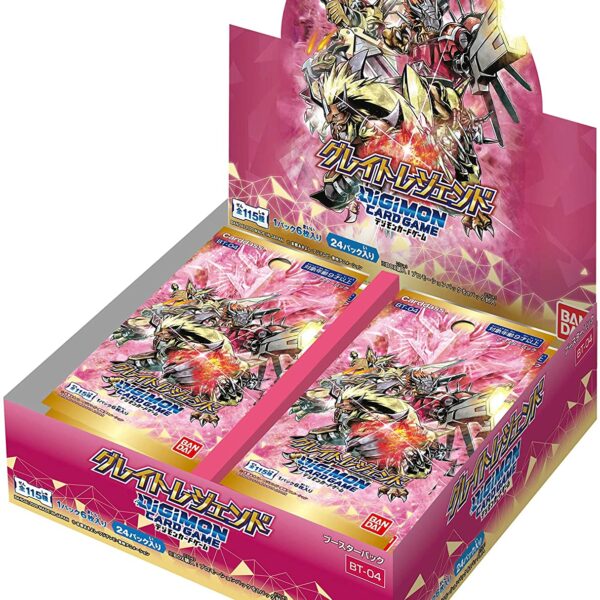 Digimon Card Game Booster Gray Legend (BT-04) (Box)