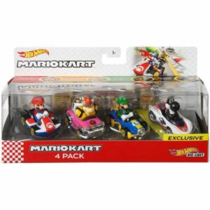 1/64 Hot Wheels Mario Kart 4 Pack [GLN53]