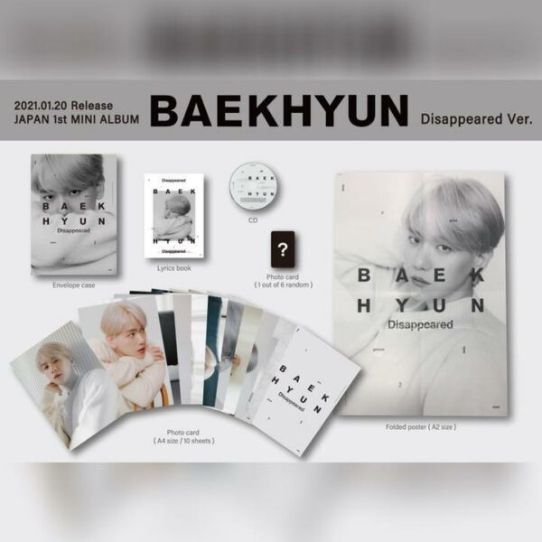 [CD] - Mini Album: BAEKHYUN 3 Form Set