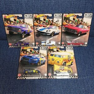 1/64 Hot Wheels Boulevard 2021 (5 Units Complete Set)