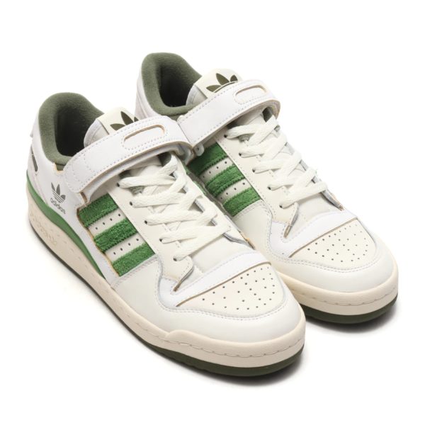 adidas FORUM 84 LOW FOOTWEAR WHITE / CREW GREEN / WILD PINE 21SS-S