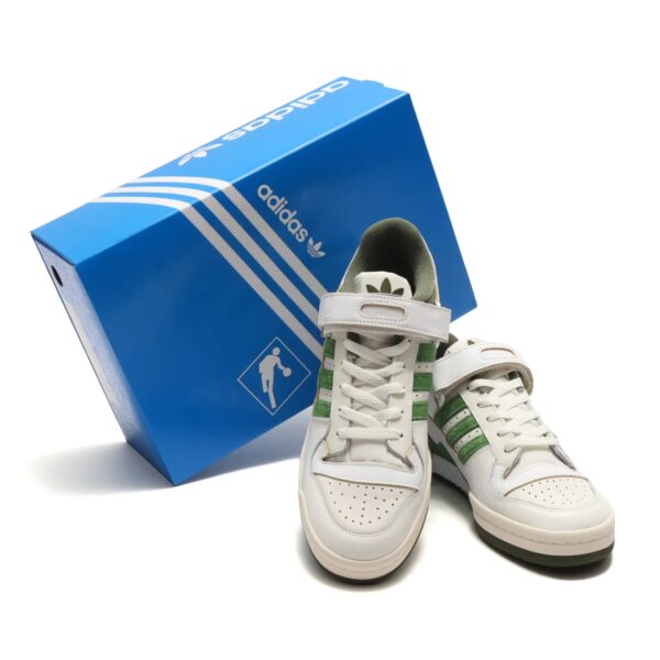 adidas FORUM 84 LOW FOOTWEAR WHITE / CREW GREEN / WILD PINE 21SS-S