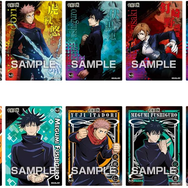 Jujutsu Kaisen Clear Card Collection Gum [First Press Limited Edition]