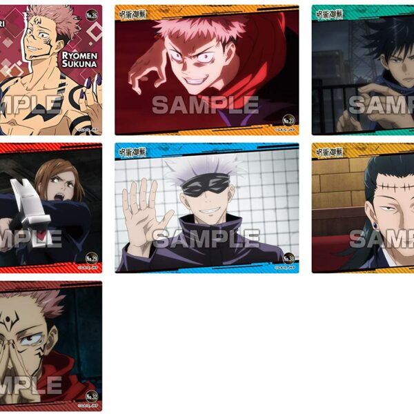 Jujutsu Kaisen Clear Card Collection Gum [First Press Limited Edition]