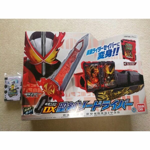 Kamen Rider Saber DX Holy Sword Saw Driver & Hiden's Secret Story Wonder Ride Book