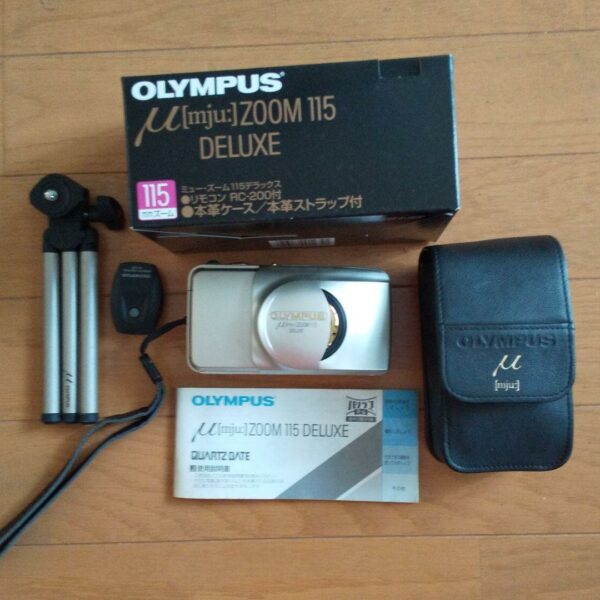 OLYMPUS μ [mju:] Mu ZOOM Zoom 115 Deluxe