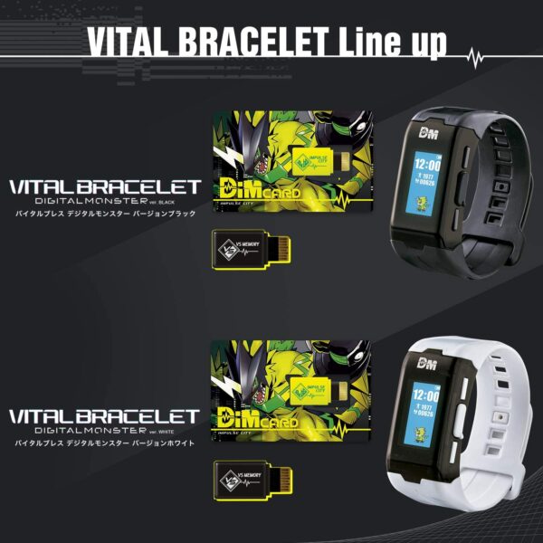 Vital Bracelet Digital Monster Ver. Black