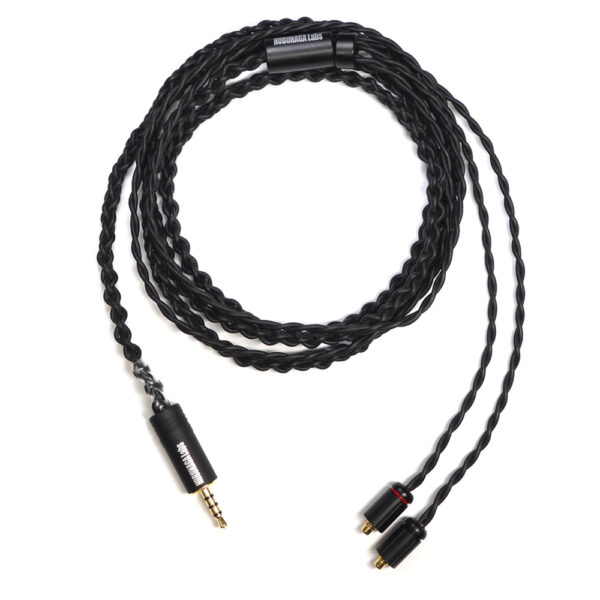 Chitose: NOBUNAGA Labs Advance :: 2.5mm 4-pole balanced tin-plated MMCX re-cable